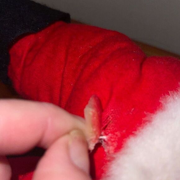 Vintage Annalee Christmas 18” Poseable Santa HANDPAINTED USA - Picture 13 of 15